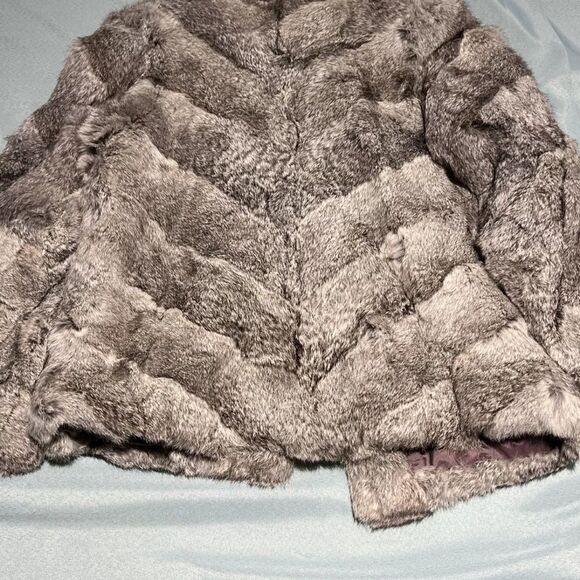 Vintage 1960’-70’s Rabbit Fur Coat size S - Picture 8 of 10